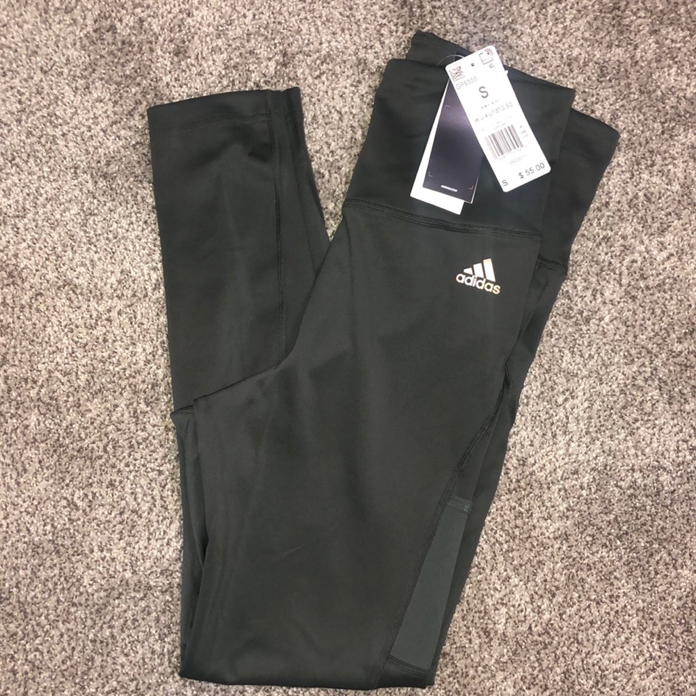 Adidas Prime Green Multi sport Prime Green Zoe Saldana  Tights / Leggings